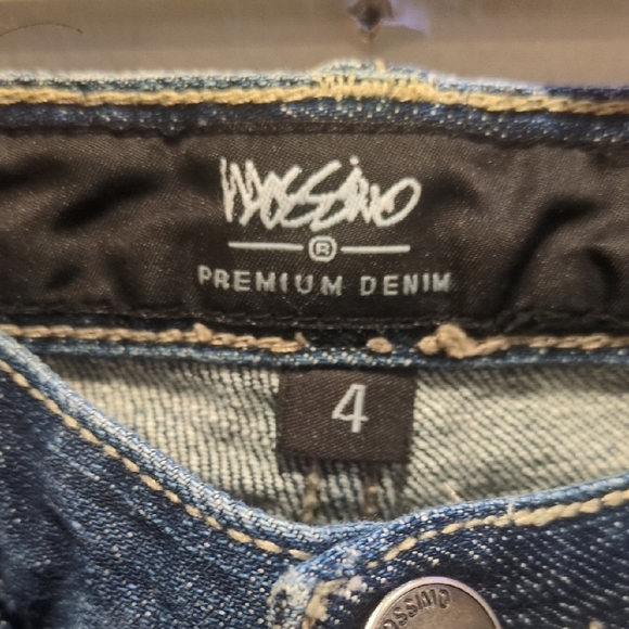 Mossimo Supply Co. Dark Blue Flare Jeans - Picture 2 of 5